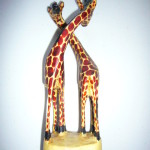 Small Giraffe Pair Ornament GIRPAIR