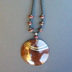 Coco Shell Disc Necklace NC1