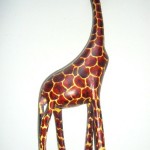 Giraffe 12″ – Jacaranda Wood GIR12