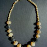 Polished Horn Bead Necklace – MN17