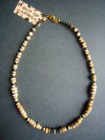 Mara Natural Bead Short Necklace – MN6