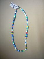 Colourful Glass Bead Boho Necklace – MN21