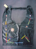 Linda Camm Black Leather Masai Bag – LCBAG1
